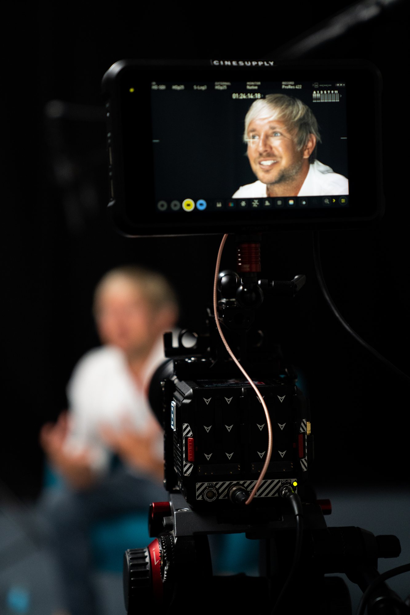 Marc Ebinger on camera
