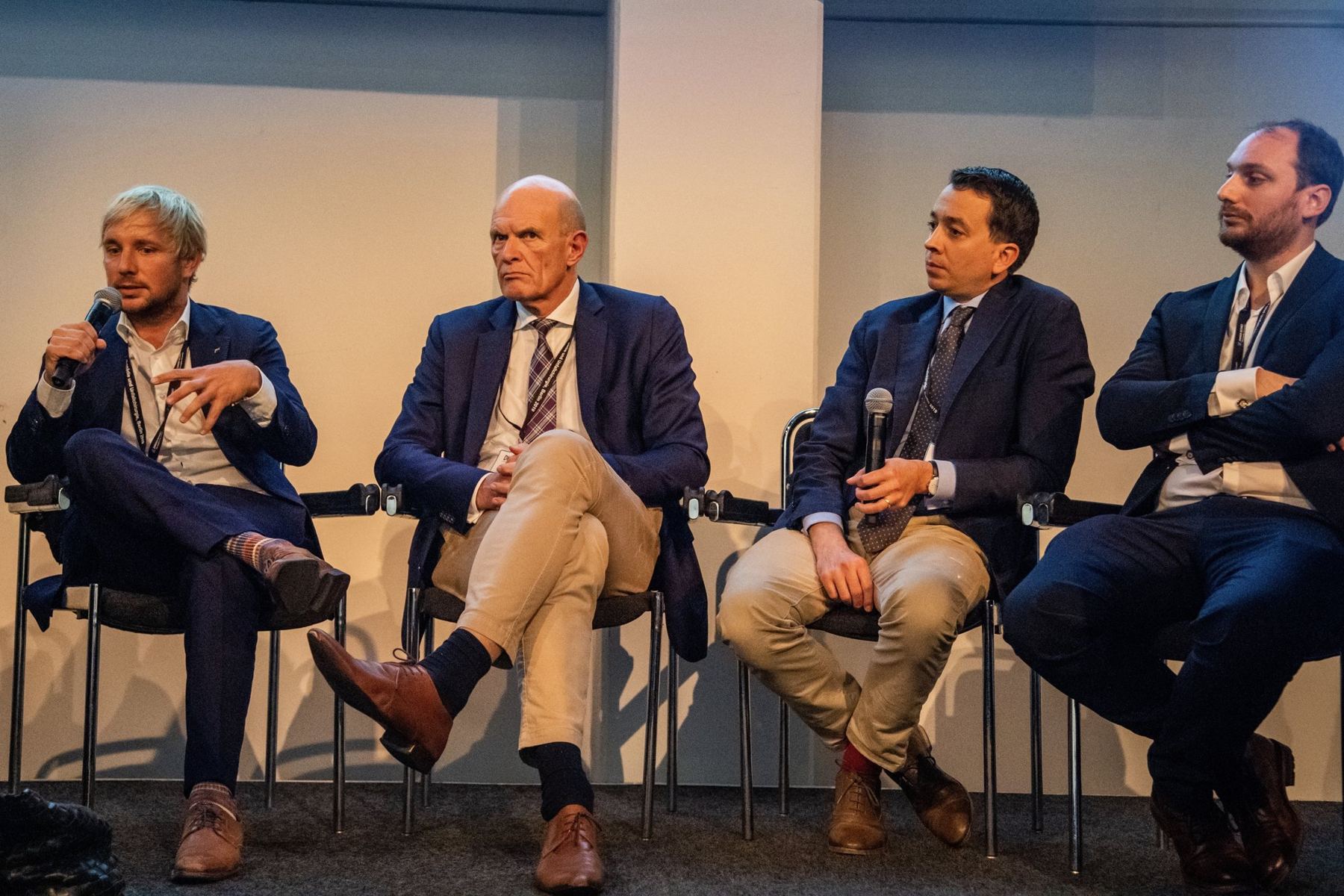 Marc Ebinger on a panel