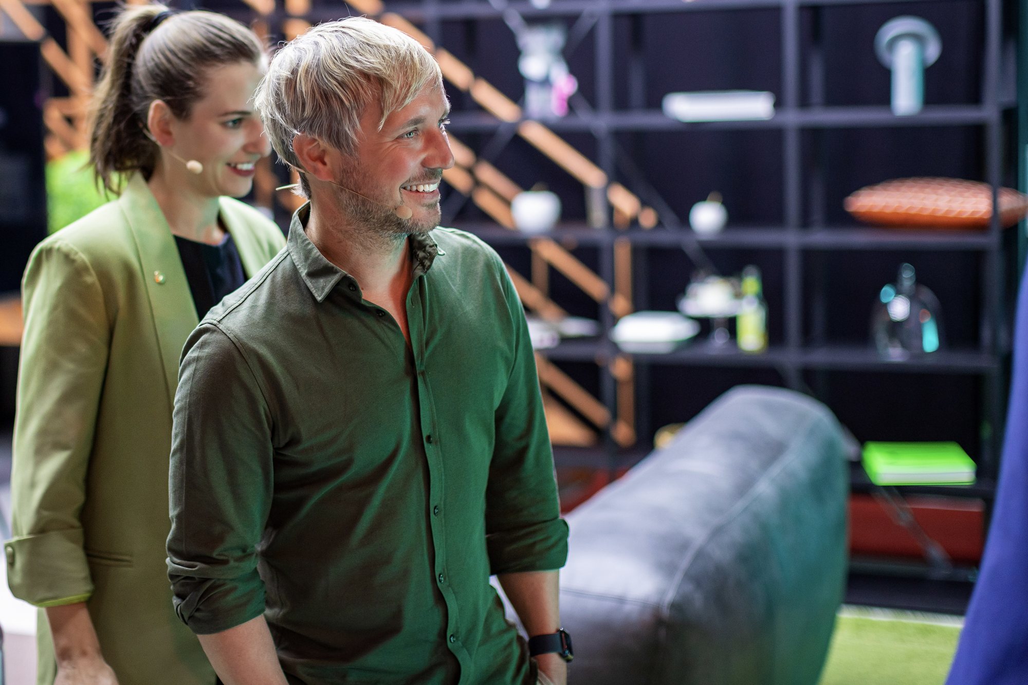 Marc Ebinger in an on-stage conversation